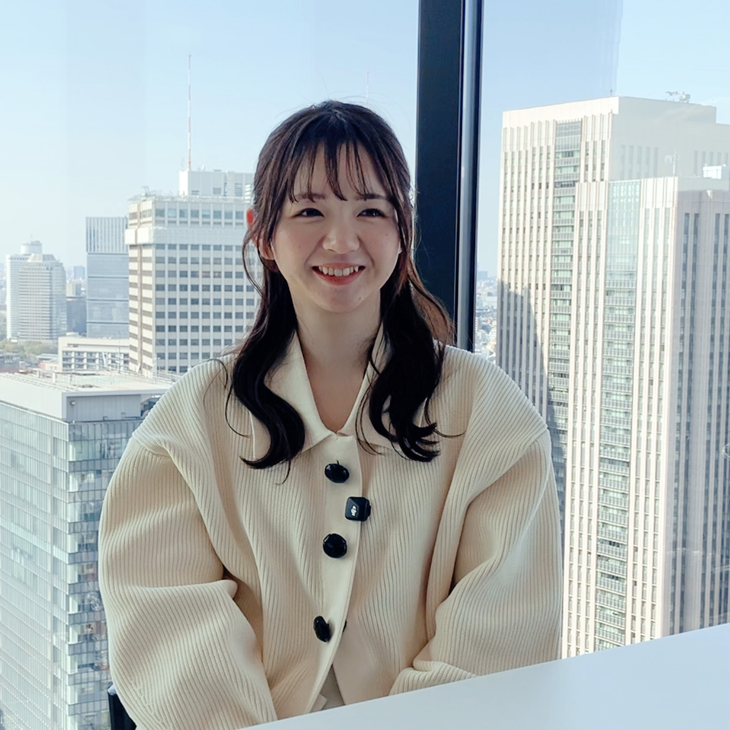 奥泉氏インタビュー写真